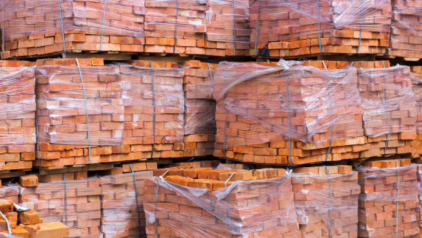 istock decorative building stone on a pallet can be used for advertising 884325884