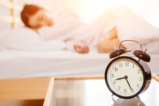 istock Girl wake up early. 884333830