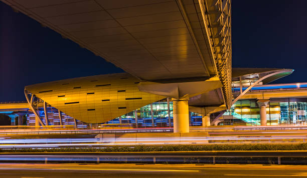 istock Dubai Metro as world's longest fully automated metro network (75 km) 884346842