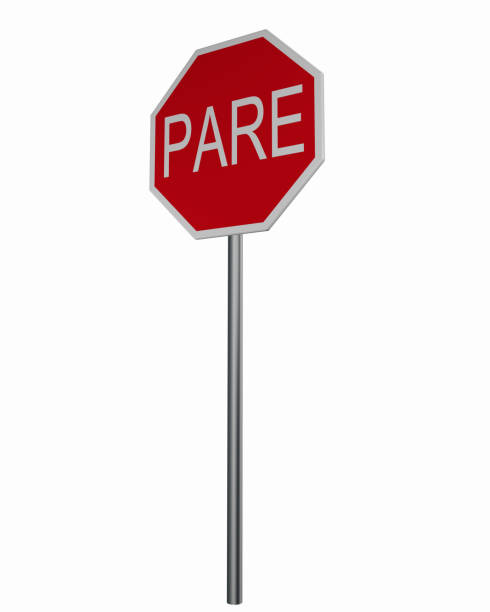 istock Road sign USA (Puerto Rico) Stop sign 884347004