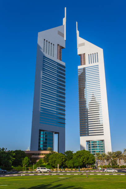 istock Modern skyscrapers, Sheikh zayed road 884347704