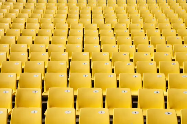 Photo of Yellow Seats in the stadium