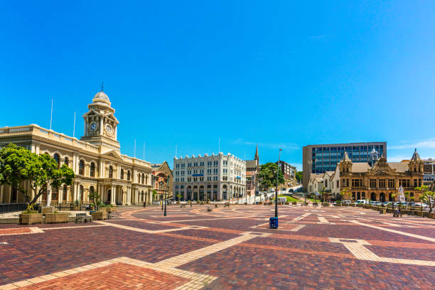 포트 엘리자베스 시청 및 공공 도서관, 남아 프리 카 공화국 - port elizabeth 뉴스 사진 이미지