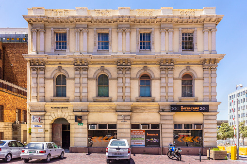 Fleming House in Port Elizabeth, was used as a Customs House until 1891, belonging to William Fleming and built by Inggs and Ablett in 1864.