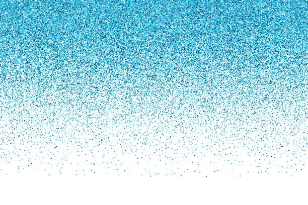 Blue Vector Glitter Gradient Background Stock Illustration - Download Image  Now - Blue, Glittering, Glitter - iStock