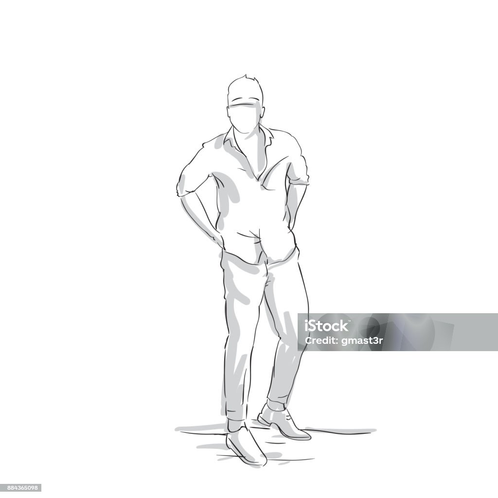 Ilustración de Silueta De Hombre De Negocios Con Las Manos En Bolsillos Largo Dibujo De Hombre De Negocios Sobre Fondo Blanco y más Vectores Libres de Derechos de Dibujar - iStock Ilustración de Silueta De Hombre De Negocios Con Las Manos En Bolsillos Largo Dibujo De Hombre De Negocios Sobre Fondo Blanco y más Vectores Libres de Derechos de Dibujar - iStock
