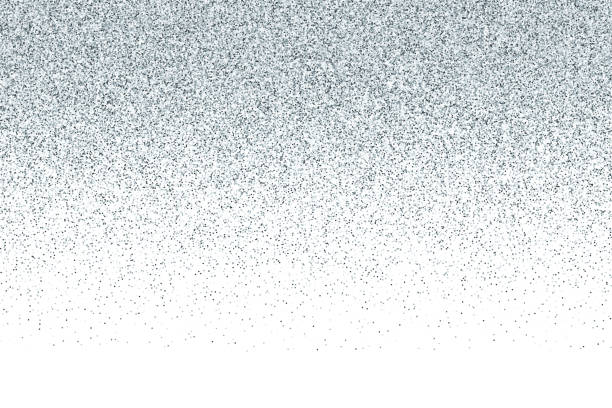Silver vector glitter gradient background Silver vector glitter gradient background glitter textures stock illustrations