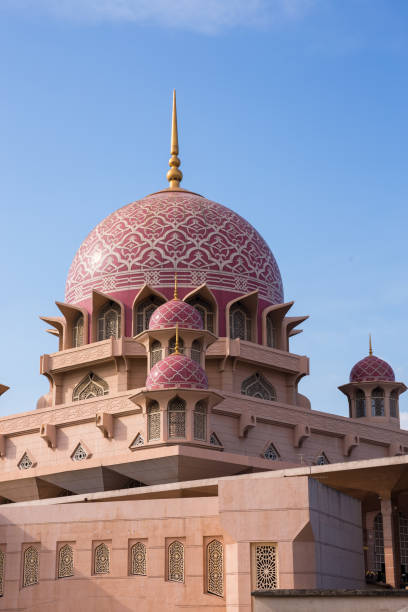 istock Putra mosque dome on blue sky in putrajaya, Malaysia 884383724