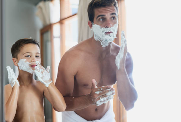 istock I don't recommend a dry shave 884387726