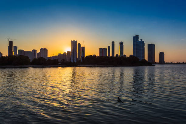istock Skyscrapers in Sharjah city.UAE. 884419684