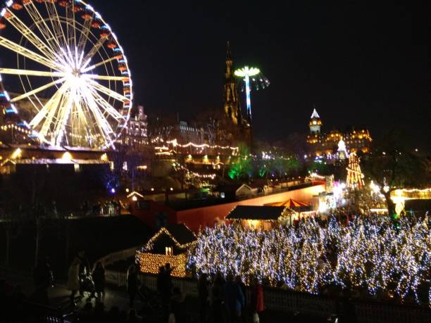 istock Edinburgh Christmas Market 884440628