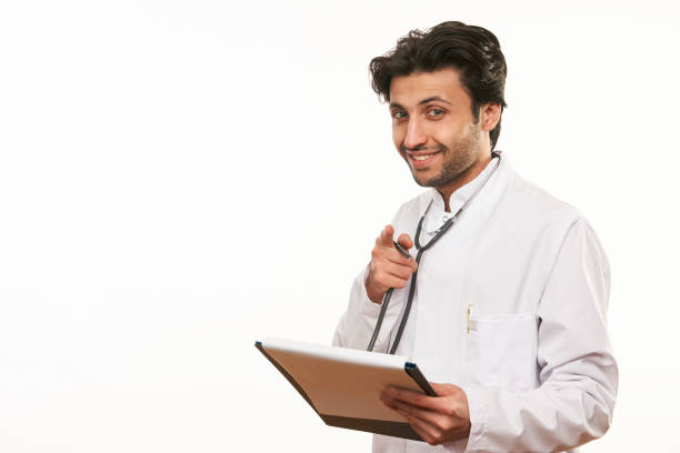 istock Young doctor showing OK 884463070