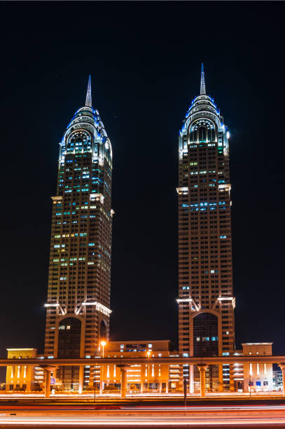 istock Nightlife in Dubai Marina. UAE. November 14, 2012 884468200