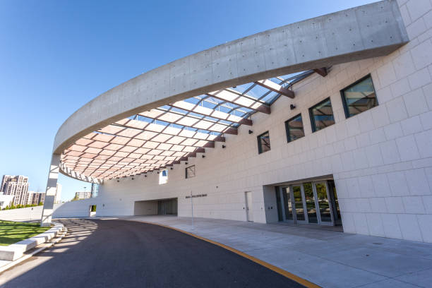 ismaili centre in toronto, canada - ismaili imagens e fotografias de stock