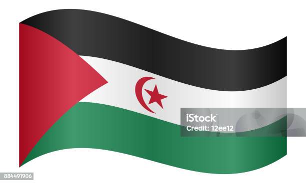 手を振る西サハラの国旗ホワイト バック グラウンド 3Dのベクターアート素材や画像を多数ご用意 3D, お土産, アイコン iStock