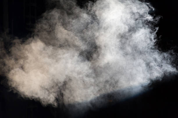 istock White theatrical smoke on stage during a performance or show 884498630