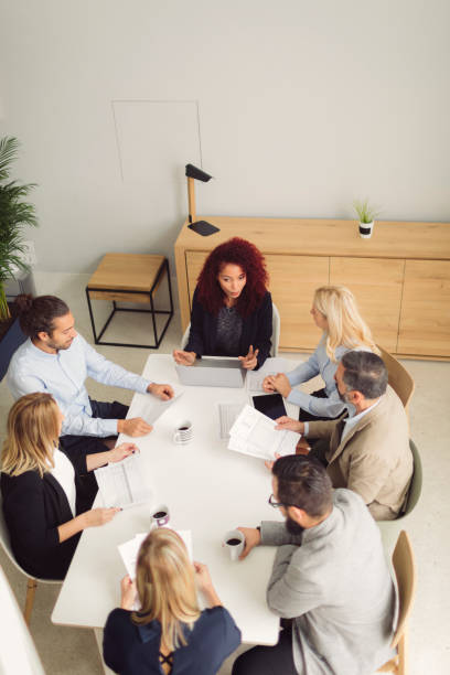 istock Business People On Meeting 884503108