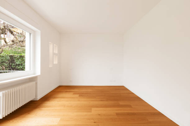 istock Interior of modern apartment, empty room 884503114