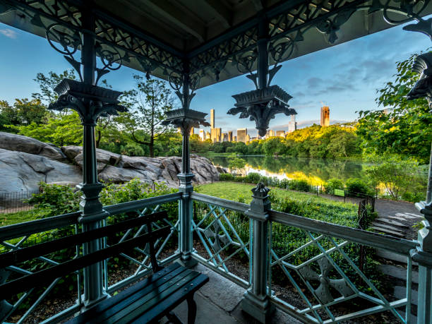 Ladies Pavilion is an important and charming example of 19th century American decorative arts