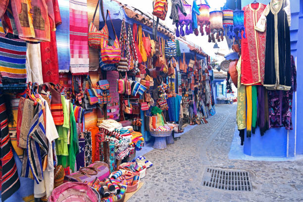 istock Souvenir shops in Chefchaouen 884581994