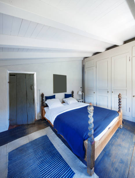 istock Furnished house vintage, bedrom 884586116