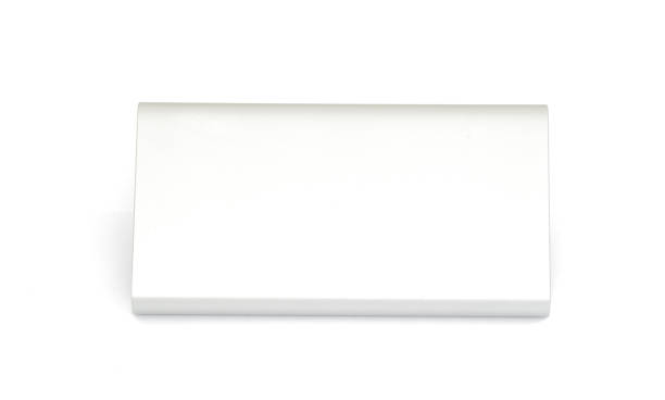 istock Silver power bank isolated on white background 884596946