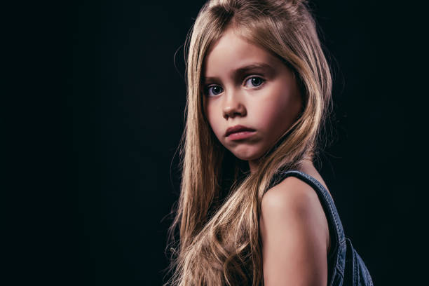 istock Little girl isolated. 884612108