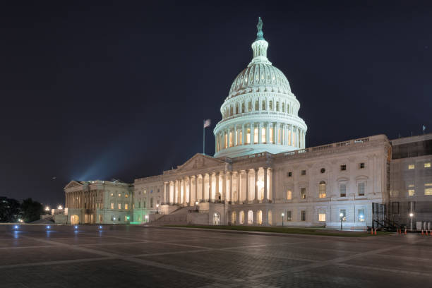 istock US Capitol Building at night in Washington DC 884618964