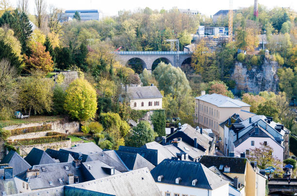 istock Landscape Architecture - Luxembourg City, Luxembourg 884624072