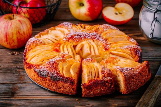 istock Traditional homemade apple pie 884641324