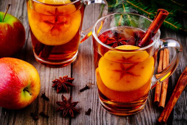 istock homemade hot mulled apple cider with a cinnamon stick 884656538