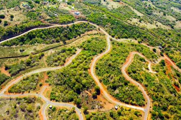 istock Aerial view of Mauritius island 884657006