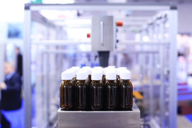 istock Factory for the production of medicines 884664010
