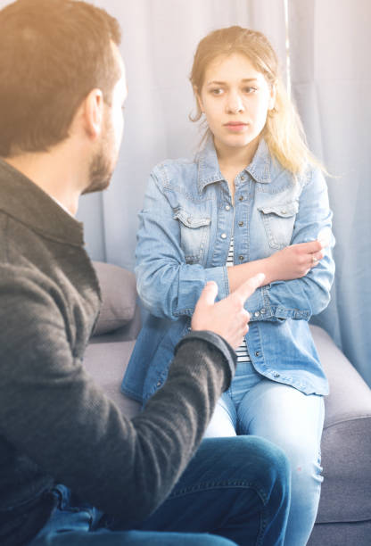 istock Father and daughter arguing 884667528