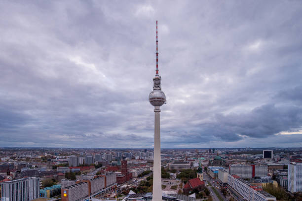 istock TV tower in Berlin, Germany 884670906