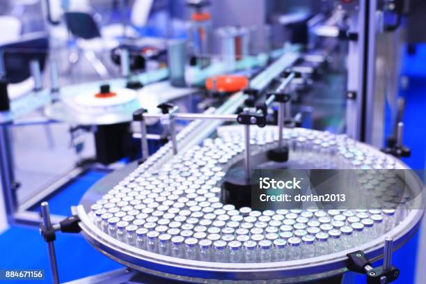 Factory For The Production Of Medicines Stock Photo - Download Image Now - Medicine, Manufacturing, Industry