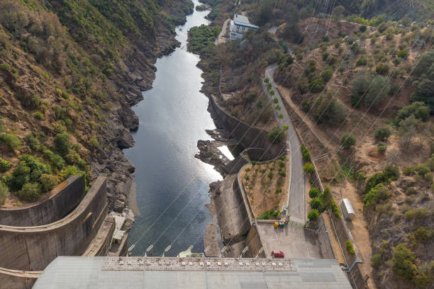 istock Hydroelectric dam of Castelo de Bode. Portugal 884677794