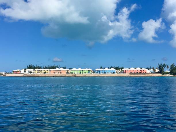 istock Houses on the Bermuda coast 884678152