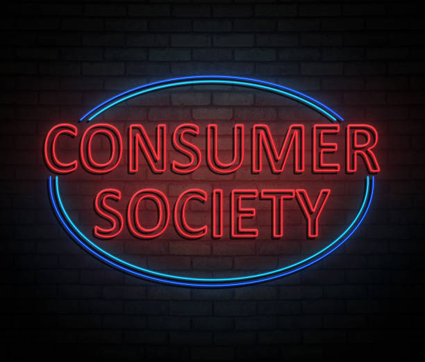 istock Consumer society neon. 884678316