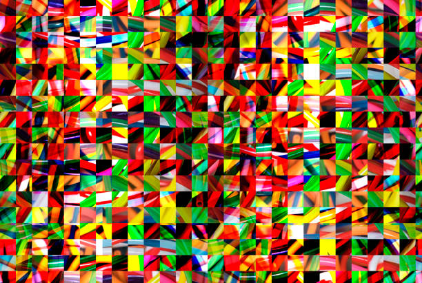 istock Abstract background of colorful squares 884689150