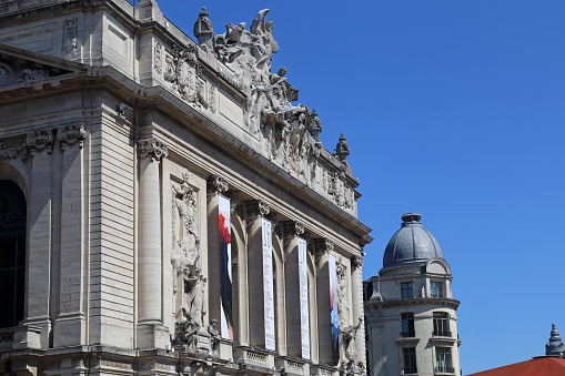 Duomo View Of Gallerie Vittorio Emanuele II In Milan, Italy.