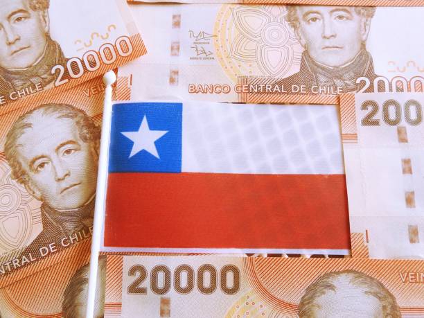 istock Chilean twenty thousand pesos currency bank notes 884698040