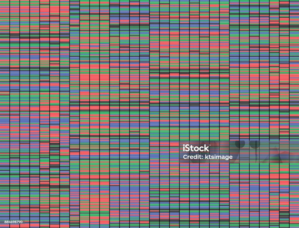 サンガーシーケンスの背景 - DNA鑑定のロイヤリティフリーストックフォト