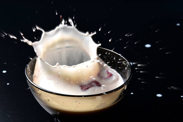istock Homemade yogurt with berries 884702540