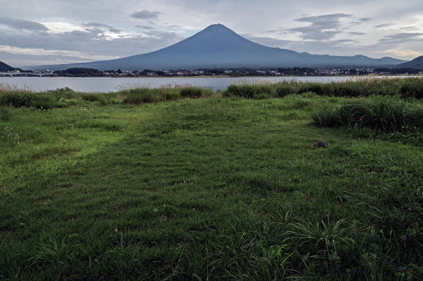 istock Mount Fuji and Lake Kawaguchi 884708570