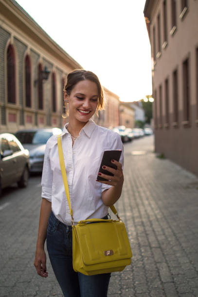 istock Business woman in town 884723916