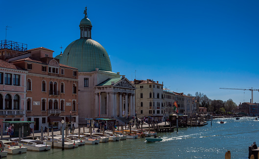 I was attracted to venice so much that I ended up travelling their 2 times for 7 days each. Shot this from water taxi hand held in 2015 april