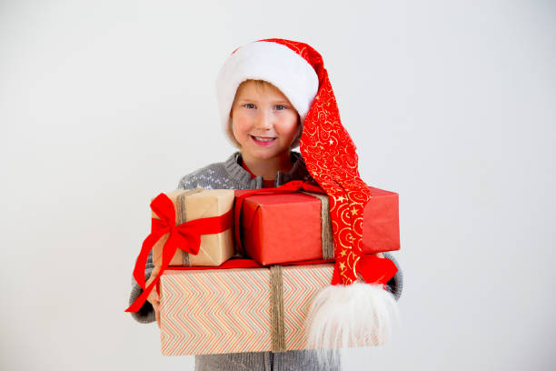 istock Kids celebrating christmas 884776780