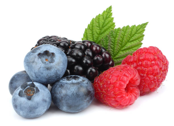 istock mix of blueberries, blackberries, raspberries isolated on white background 884780970