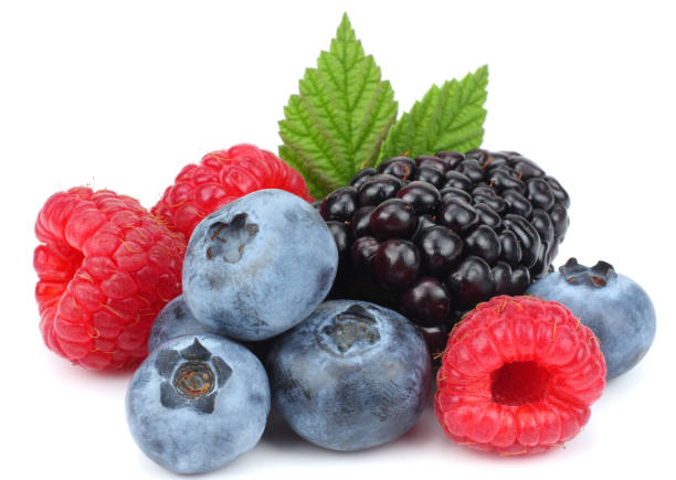 istock mix of blueberries, blackberries, raspberries isolated on white background 884780974